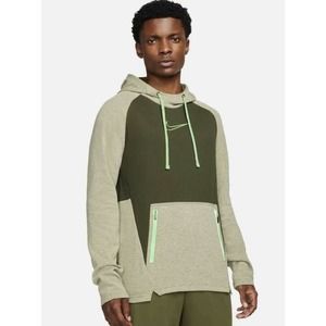 Nike Therma-Fit Training Hoodie Sweatshirt Green Mens Size XL X-Large DD2112-326